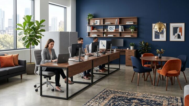 Kontorets farvepalette – farver der motiverer og inspirerer